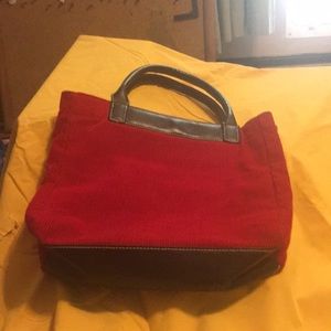 🔴MATRIX PURSE RED 10-1/2”X 12”w/4” expans LEATHER